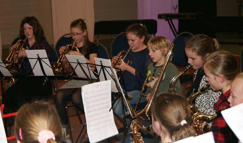 Jeugdleden van Psalm 150. Foto: archief