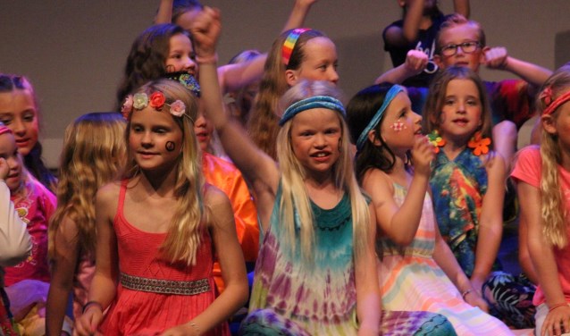 Kinderen leren de fijne kneepjes van het vak bij Vaye Musicaltheater. Foto: PR