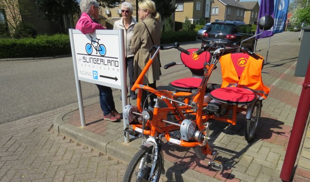 KBO Keijenborg kan voor een fietsmaatje zorgen om met de elektrische duofiets op pad te gaan. Foto: Fons Stapelbroek