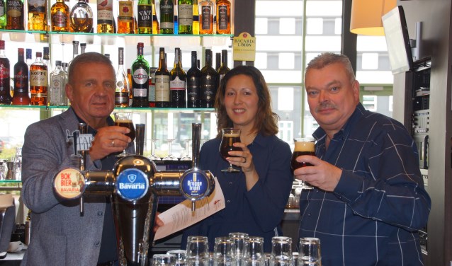 Cor ten Barge, Cynthia Marras en Ron Gerrits. Foto: PR