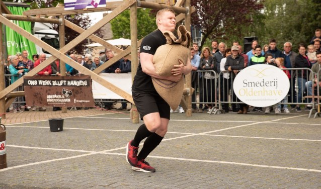 Winnaar Kevin van Asselt in actie tijdens het Foto: Patrick Ris Fotografie