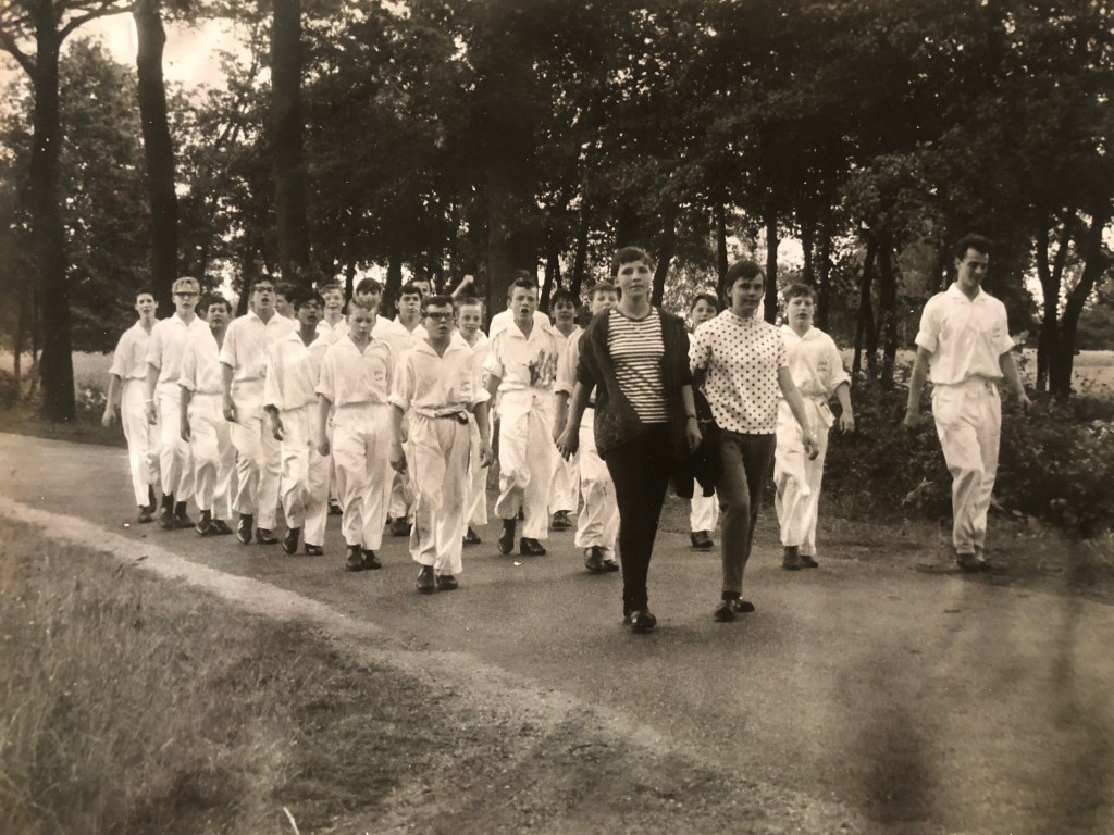 De Globetrotters uit Harreveld in 1965. Foto: archief Stg A4D
