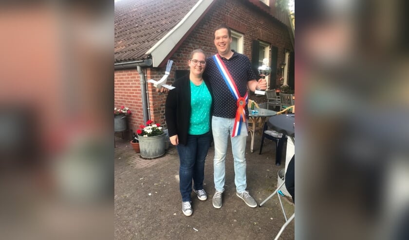 Keizer René Helmers met keizerin Francis Helmers. Foto: PR