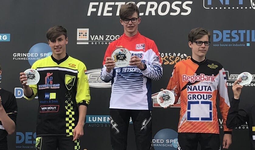 Noud Garstenveld mag zich opnieuw Nederlands kampioen fietscross noemen. Foto: PR