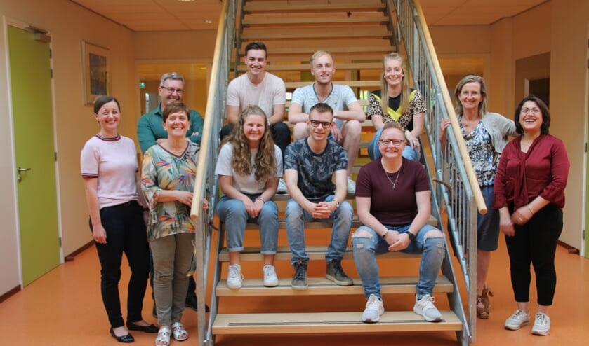 Het enthousiaste team Zomerschool, in IKC De Bosmark. Foto: Lydia ter Welle
