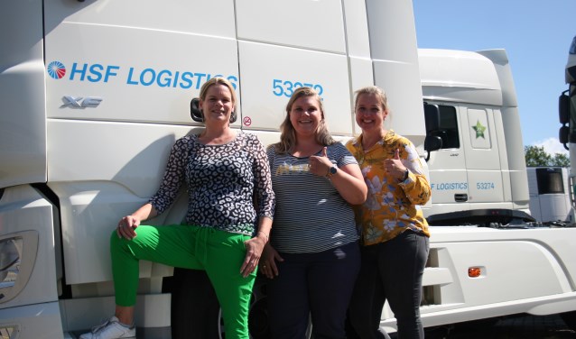 Van links naar rechts: Heidie ten Thije, Malon Oonk en Judith Theissen. Foto: Verona Westera
