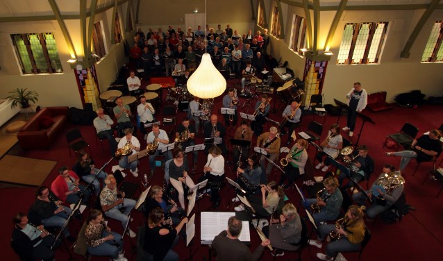 De deelnemers tijdens een repetitie. Foto: PR