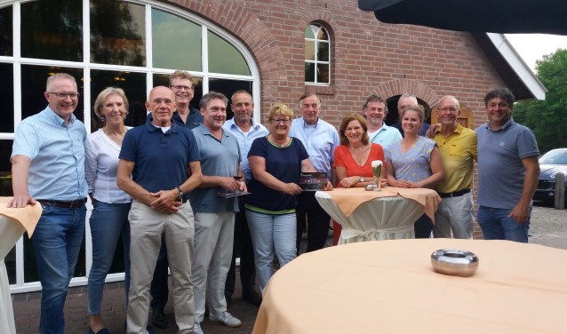 De winnaars van de Borculose Golfkampioenschappen. Foto: PR