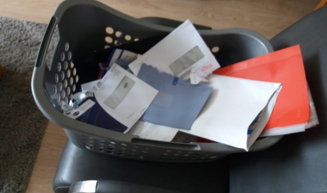 'Een wasmand vol administratie kan je boven het hoofd groeien. Vraag hulp!" Foto: PR
