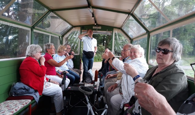 Er werd een tochtje gemaakt met de huifkar. Foto: PR