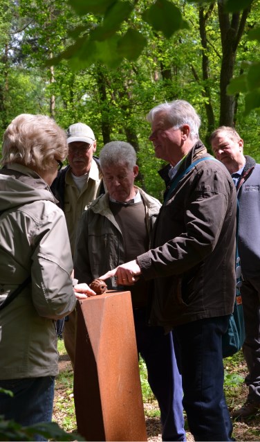 Onderweg is er veel te zien en te vertellen. Foto: PR