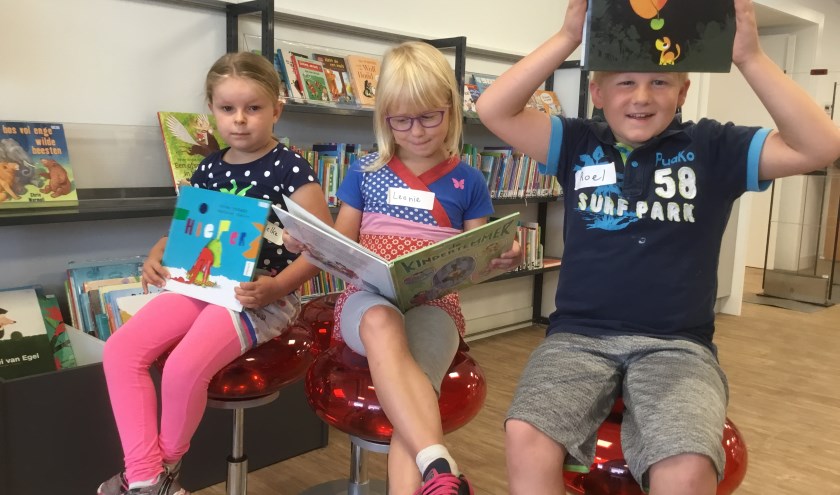 Plezier in de bieb tijdens Zomerbieb. Foto: PR