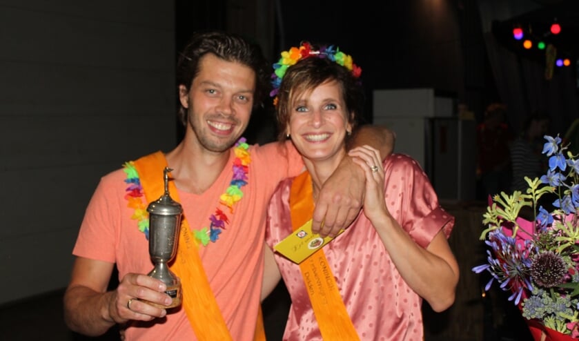 Het nieuwe koningspaar Joost en Femke Meenink woont nog pas kort in buurtschap Delden. Foto: PR.