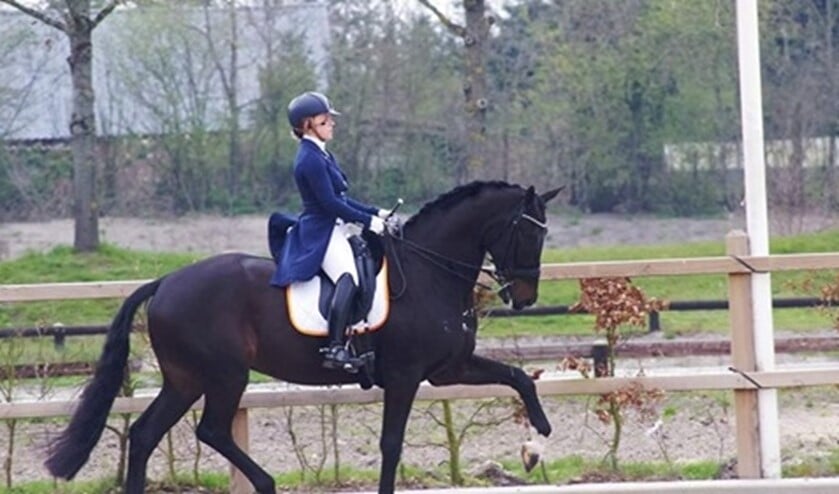 Mieke Naberink met Chesspoint in actie Foto: PR