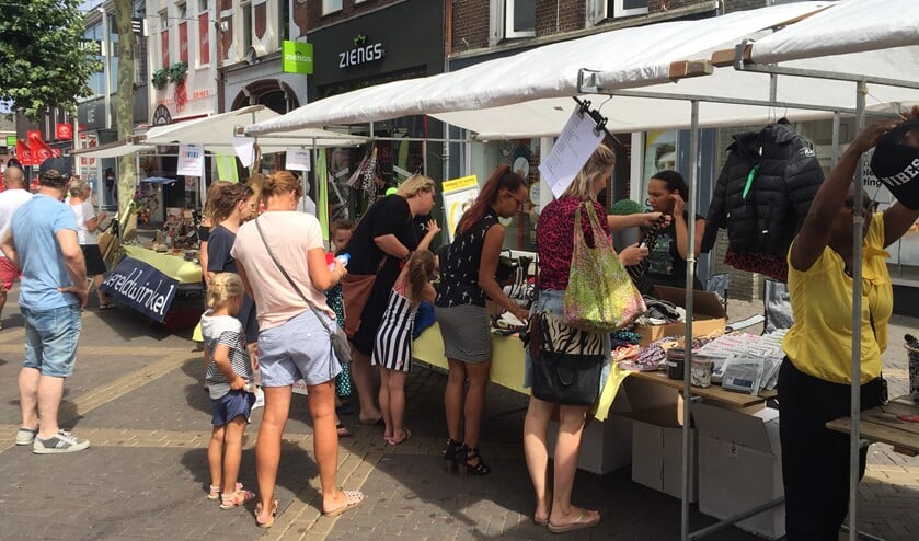Koopzondag in vakantiesferen in Doetinchemse binnenstad. Foto: PR