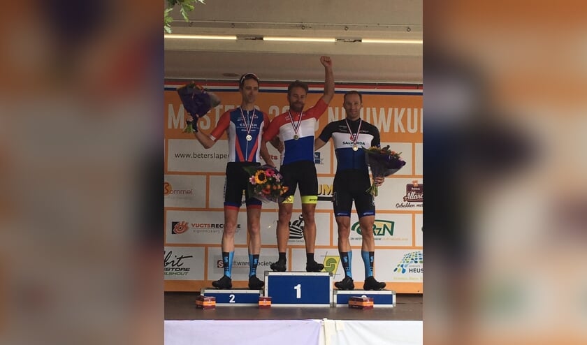 Patrick Somsen wint het NK Masters 40+. Foto: PR