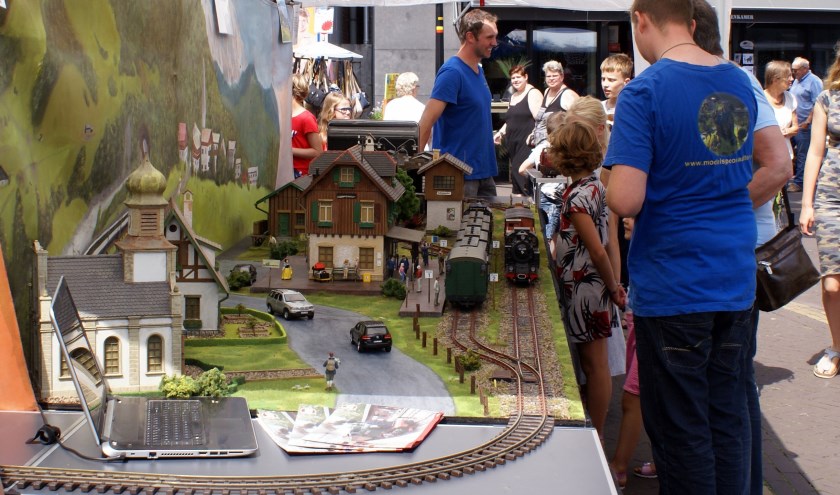 Het modelspoorpanorama. Foto: PR