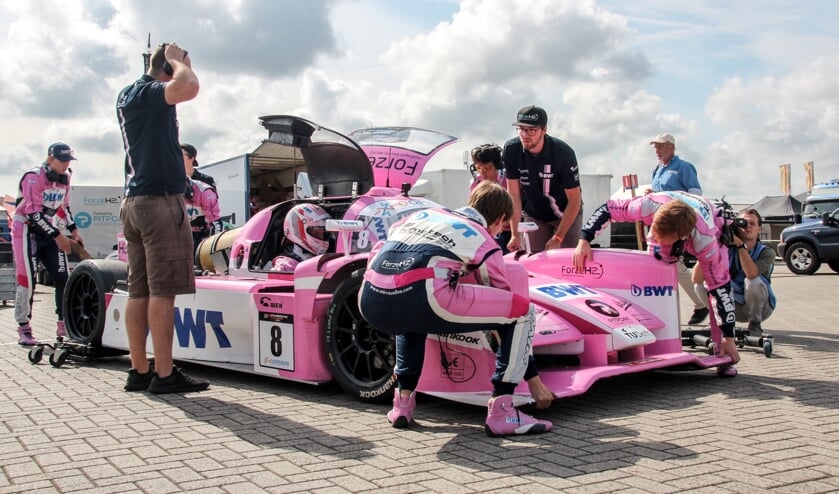 De racewagen. Foto: PR