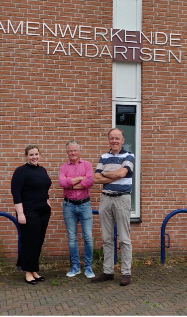 Nora Waanders-Pankoke, Ruud Waanders en Ton Kokkeler. Foto: Rob Stevens