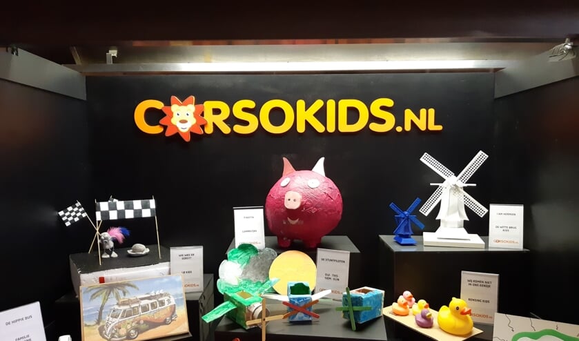 De maquettes van de CorsoKids. Foto: Maartje de Kort