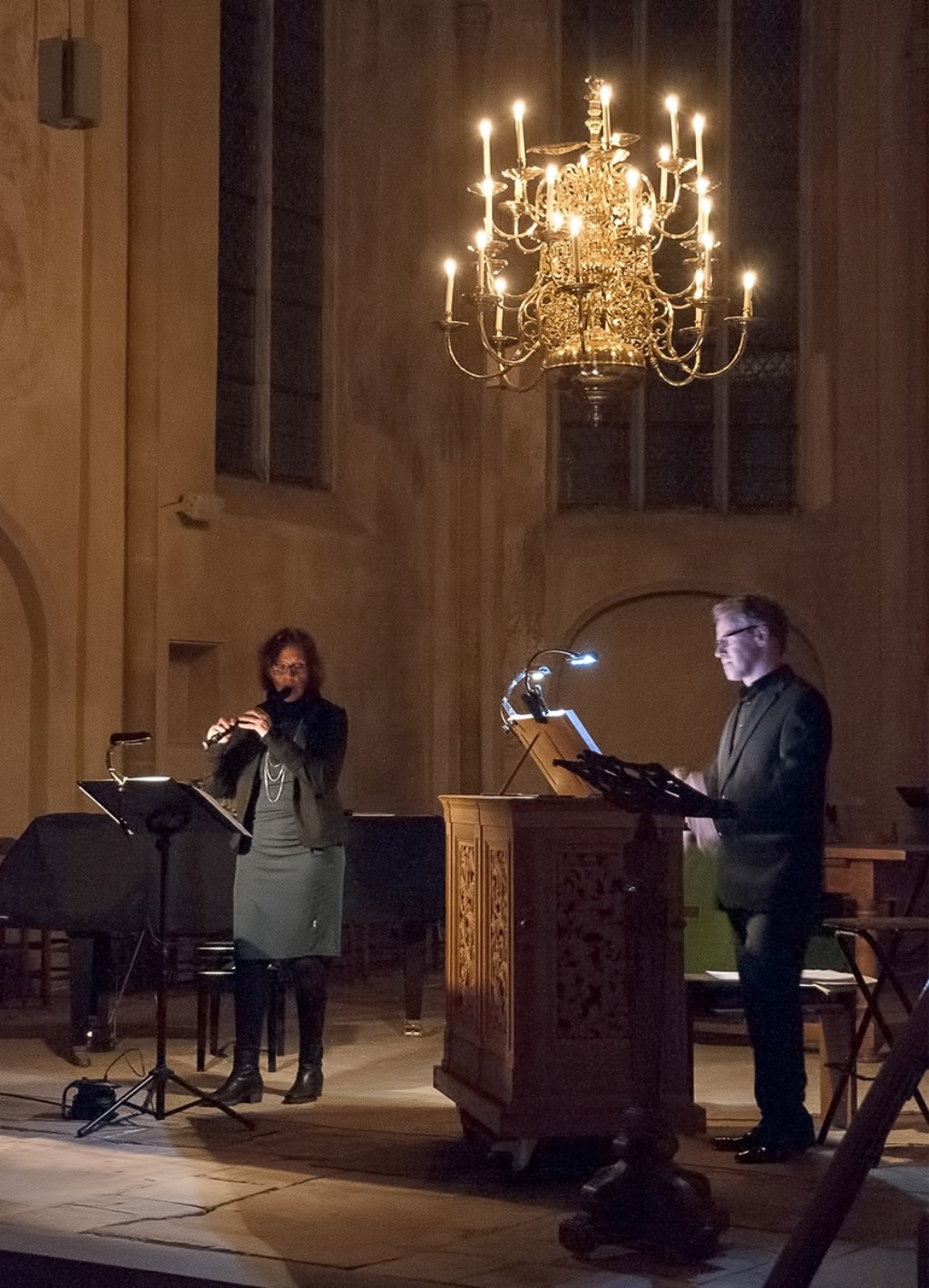 Hanne Feldhaus en Wim Ruessink. Foto: Marinus ter Horst