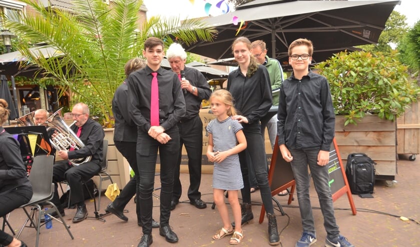 Ben Weersink, Bo Wientjes (jongste lid), Nadine van der Wel en Hugo van 't Schip. Foto: PR