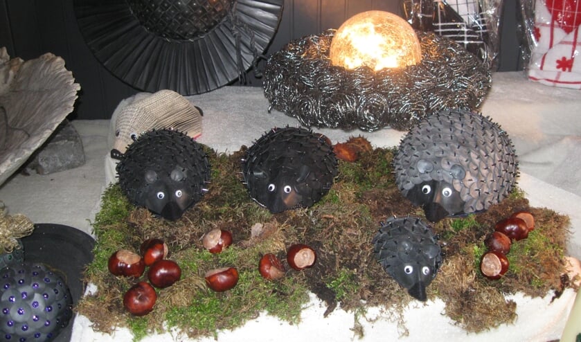 Ook fraaie decoraties worden gemaakt en getoond. Foto: PR