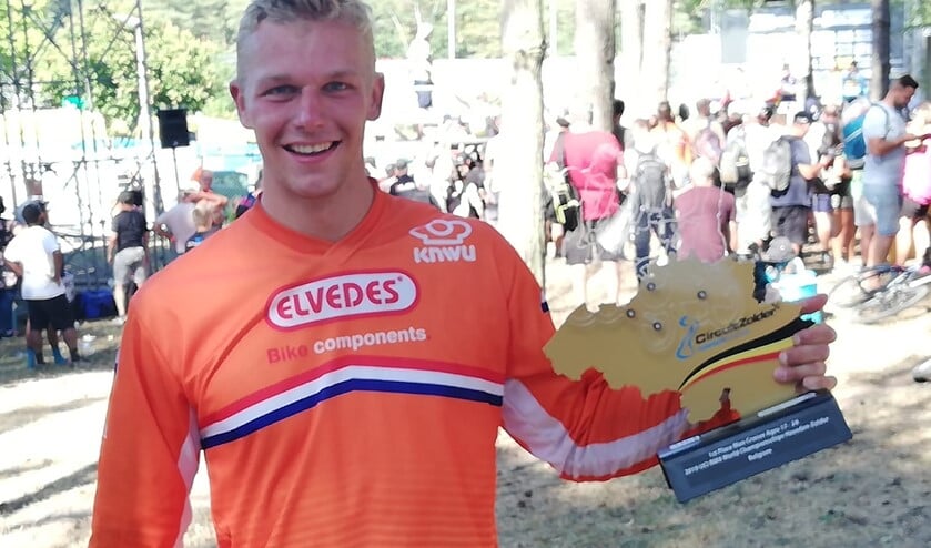 Kevin Elbers uit Lengel is wereldkampioen BMX. Foto: PR