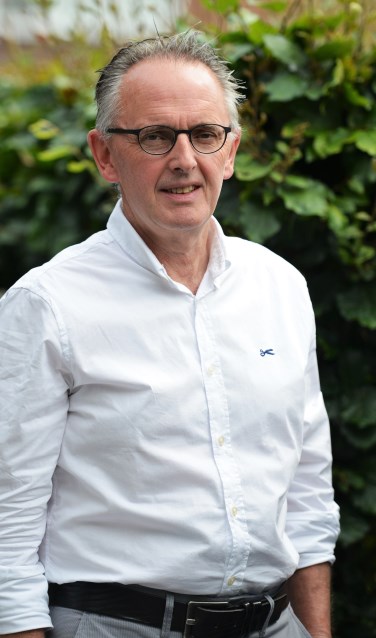 De afscheid nemende Kermisvoorzitter Marcel Oldenkotte. Foto: Theo Huijskes