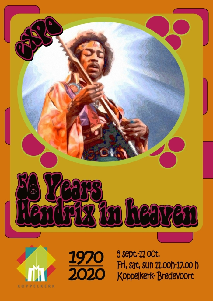 50 Years Hendrix In Heaven: expositie in de Koppelkerk