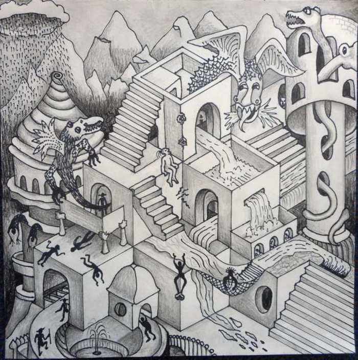 Lisa Borstlap - Escher