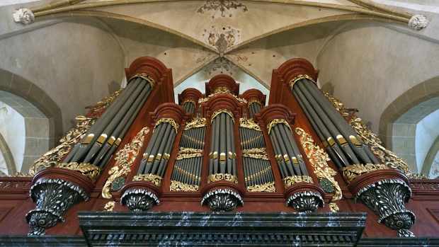 Orgelfront Naber/ Metzler-orgel