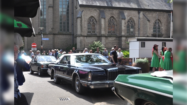 Presentatie op de Markt