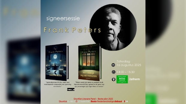 Signeersessie Frank Peters - Het meisje bij het venster