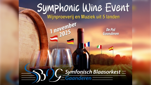 Poster Symphonic Wine Event