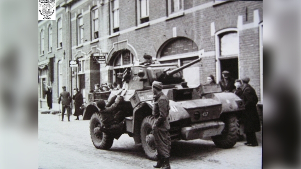 De bevrijders in Ulft. foto Bertus Kaaijk