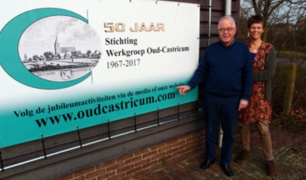 Peter Sibinga en Pauline van Vliet hebben alle vertrouwen in een prachtig jubileumjaar.
Foto Hans Boot.