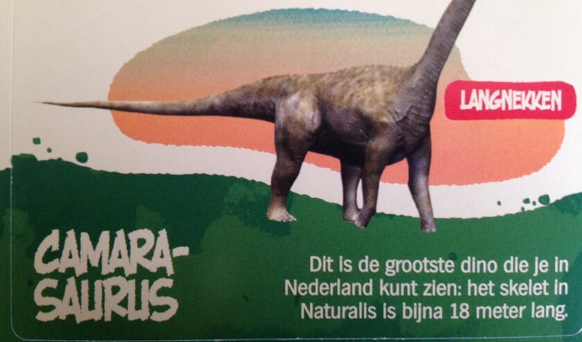 De dinoplaatjes van de AH