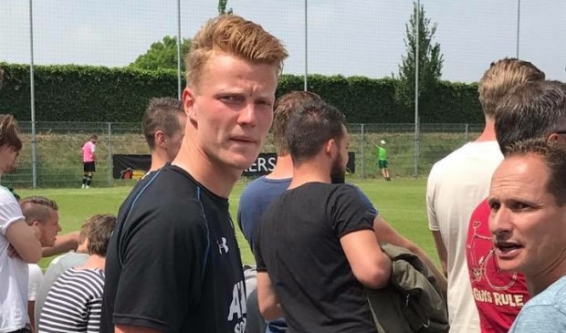 Ferdy Druijf tijdens jeudtoernooi bij FC Uitgeest (juni)