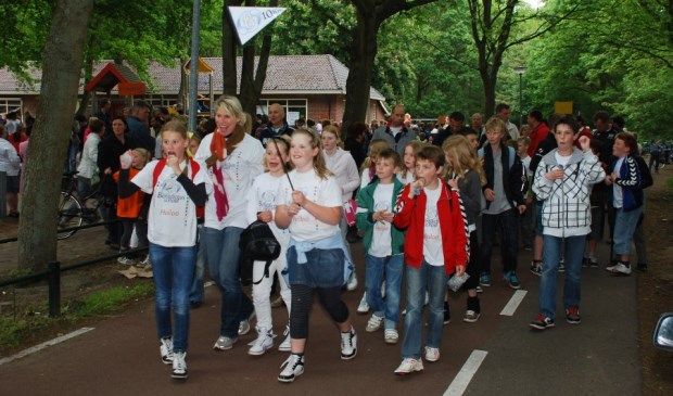 Vertrek vanaf de St. Radboudschool aan de Breedelaan.
Foto: Archieffoto Carolien Bree