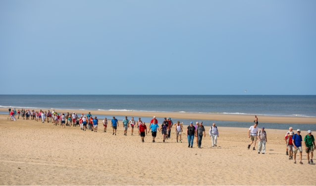 Gezellig samen lopen.