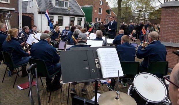 Uitgeester Harmonie op het Regthuysplein