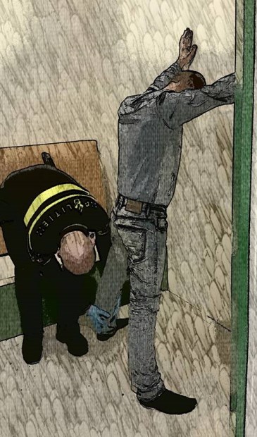 Illustratie via Facebookpagina Politie Alkmaar