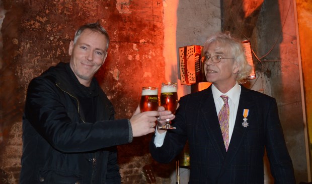 Links Martijn Mulder, rechts Fred Valkering. Foto: Ab Baart