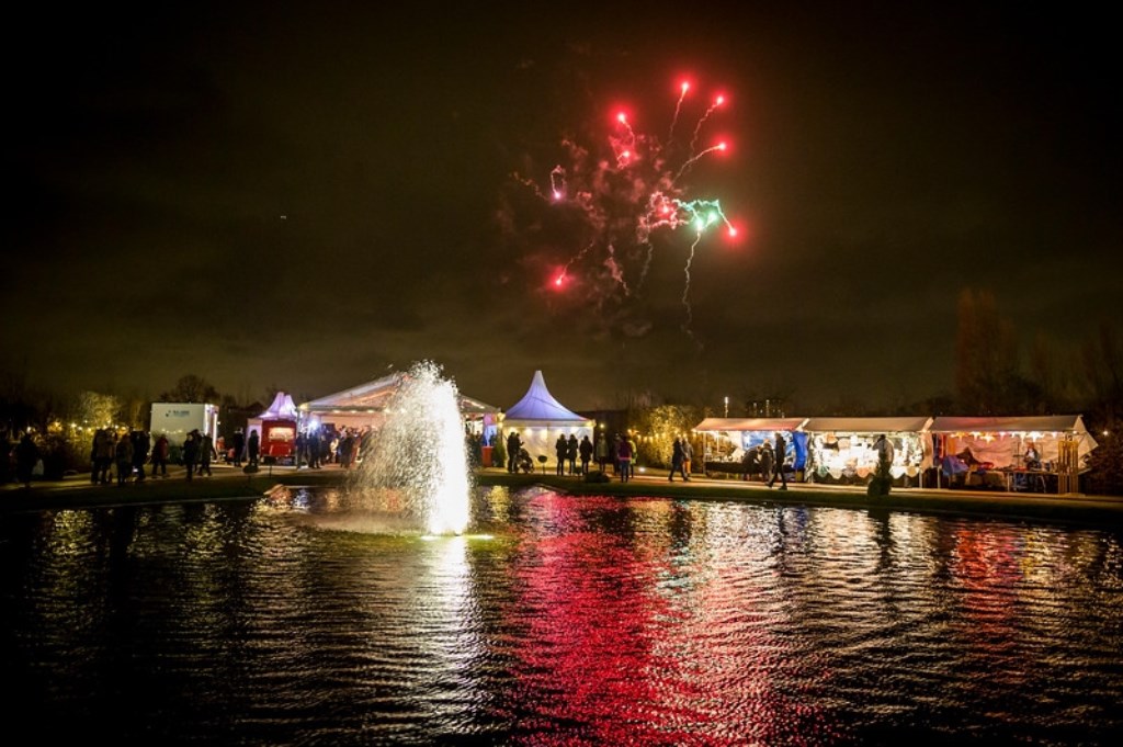 Slot Assumburg in kerststemming