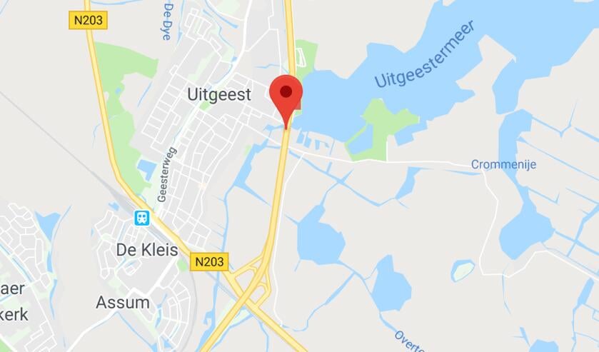 De A9 op Google Maps