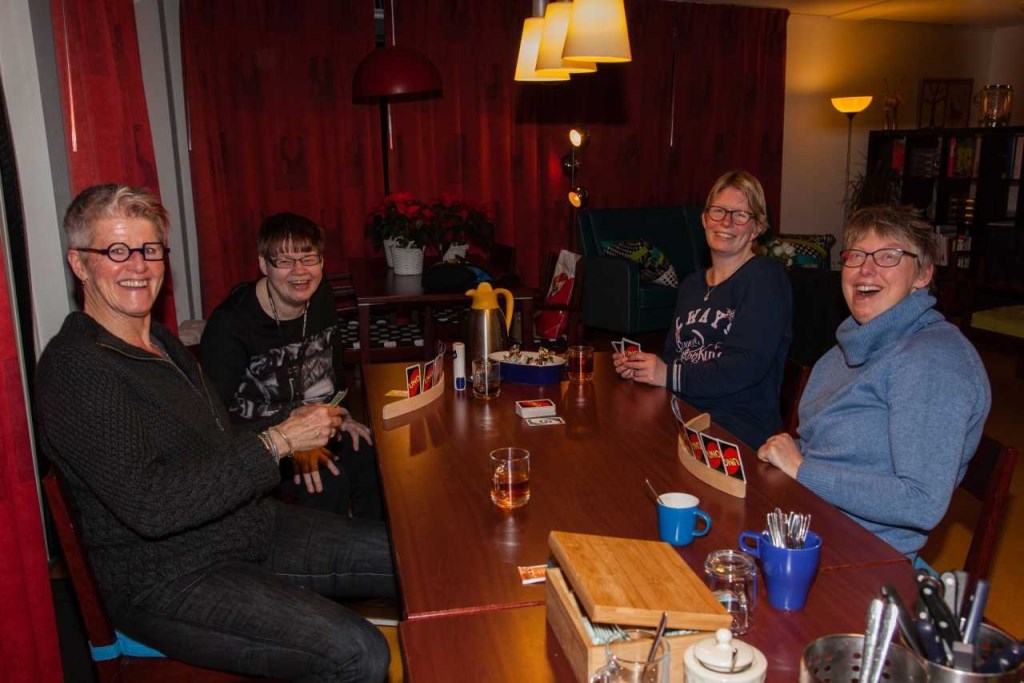 Een deel van de groep