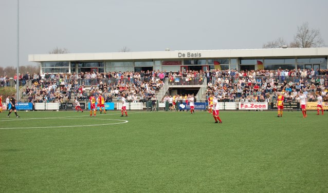 HSV in actie op 8 april tegen Foresters.