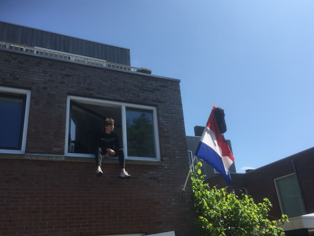 Het was even spannend, maar Justin Weening is gelaagd!