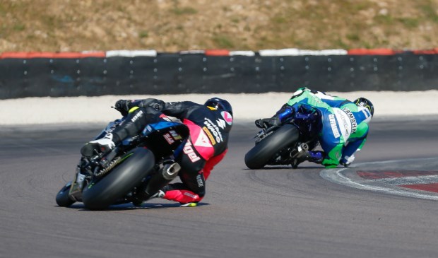 Strijden op het Franse circuit
